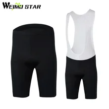 Команда weimostar Открытый велосипед Мужская одежда для верховой езды MTB Одежда Черный велосипед 3D Силиконовый мягкий Велоспорт нагрудник шорты s-xxxl