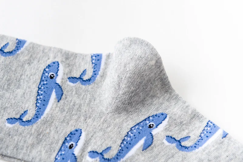 Уличный Стиль Омар Стрекоза Whale Shark облако Для Мужчин's пары носки смешные забавные носки мужские хлопковые носки женские Для женщин носки