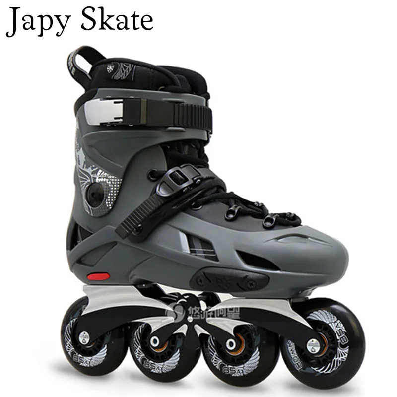 Japy Skate Flying Eagle F7 роликовые коньки с 8 оригинальными гипер-колесами Falcon для взрослых роликовые коньки Slalom хорошие с SEBA