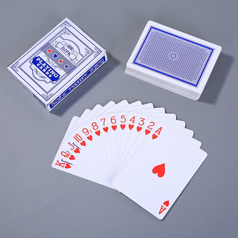 Бумажный материал игральные карты; настольные игры Техасский Холдем дешевые покер карты для подарков лучшие продажи