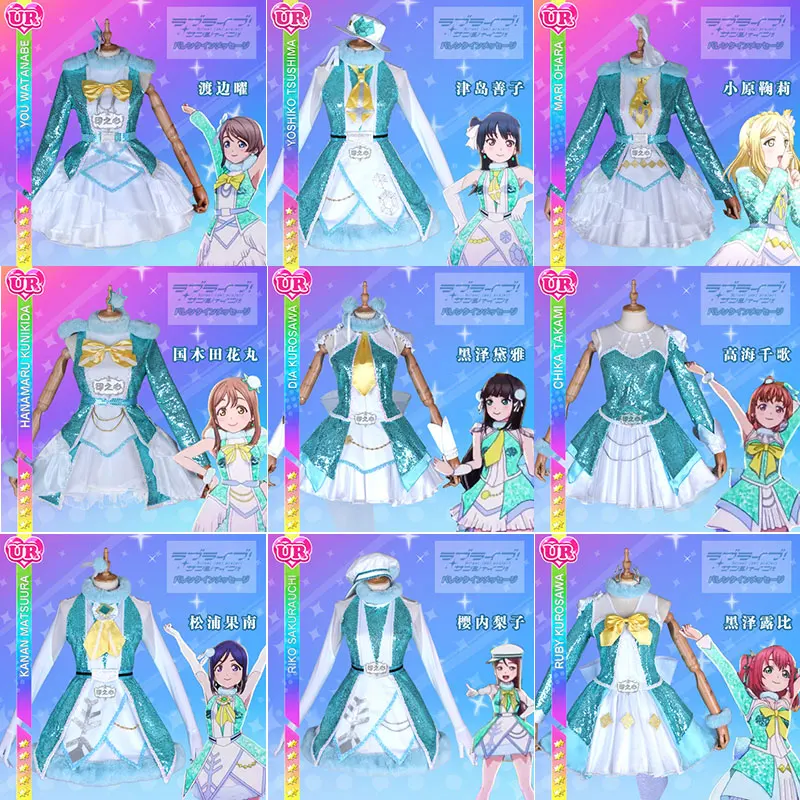 Customized Anime Lovelive Sunshine Aqours Takami Chika Riko Christmas Night Awaken All Members Full Set Cosplay Costume Buy At The Price Of 100 47 In Aliexpress Com Imall Com Customized Anime Lovelive Sunshine Aqours Takami Chika Riko Christmas Night Awaken All Members Full Set Cosplay Costume Buy At The Price Of 100 47 In Aliexpress Com Imall Com
