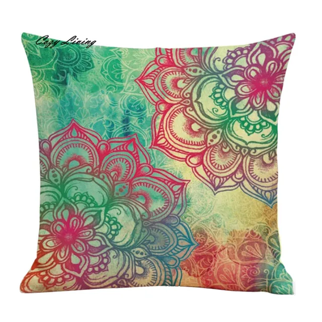 Buy Pillow Cases 45*45CM Leisure Colorful Pattern