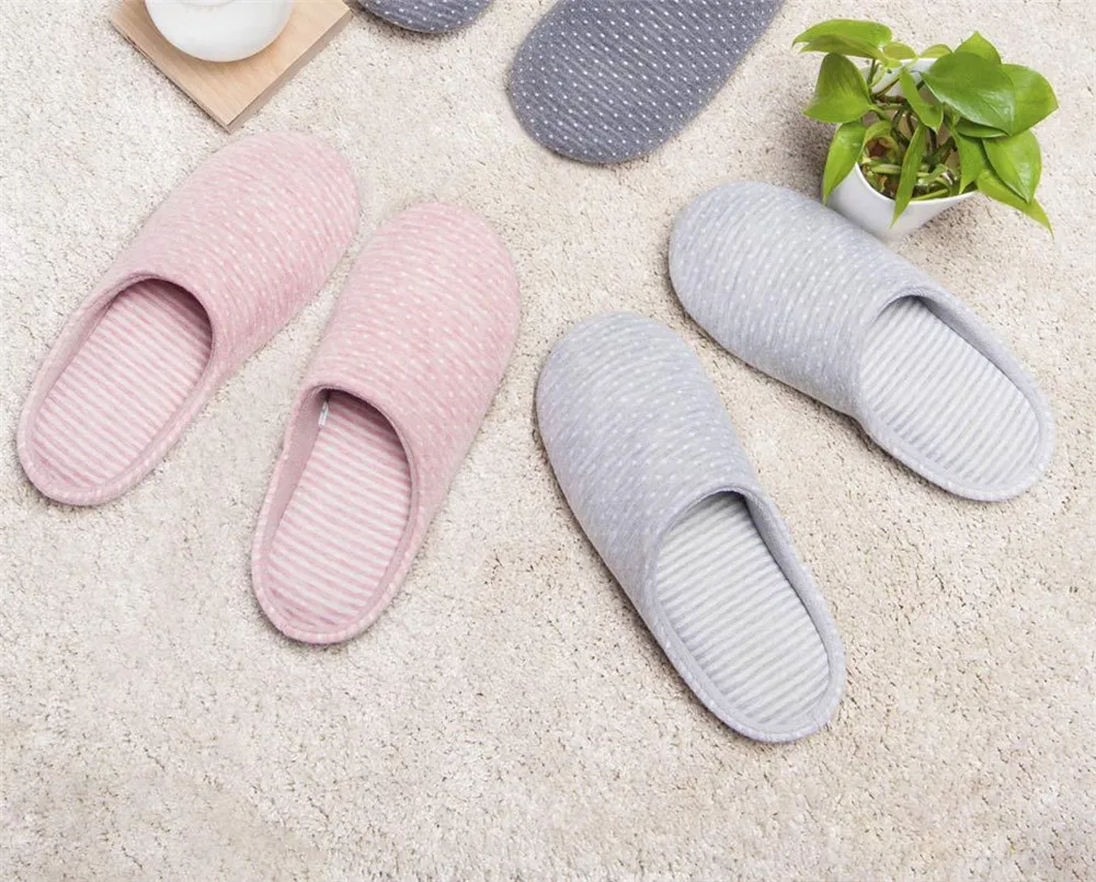 Newest Xiaomi mijia Anti-bacterial Cotton Indoor House Home Slippers Shoes for Autumn and Winter Odor-Resistant Anti-slid for mi