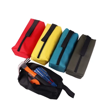

Oxford Canvas Waterdichte Opslag Hand Tool Bag Schroeven Nagels Boor Metalen Onderdelen Vissen Travel Make Organizer Bag Case