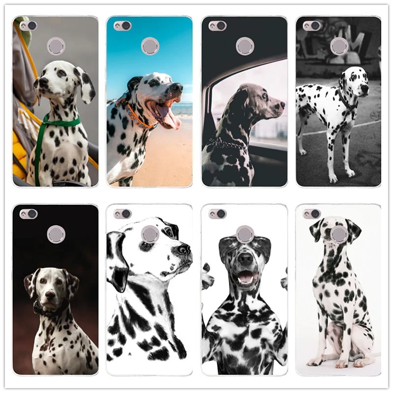 

Hot Animal Dalmatians Soft TPU Phone Accessories Cases for Xiaomi Redmi Mi Note 2 3 3S 4 4A 4X 5 5X 5S 5A 6 6X A1 Pro Plus