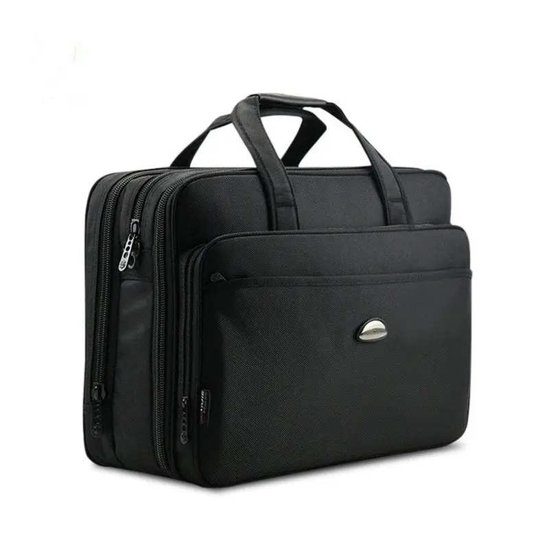 Large Male Briefcases Multi-Layered Portable Big Laptop Bag Fashion Business Men Oxford Briefcases For Men Handbags Large Male Briefcases Multi-Layered Portable Big Laptop Bag Fashion Business Men Oxford Briefcases For Men Handbags