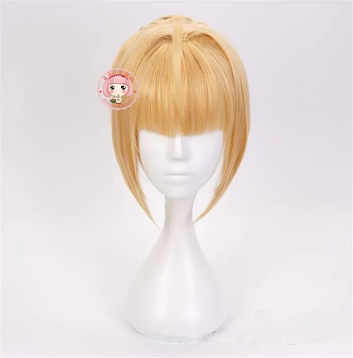 Черный парик Fate Grand Order stay night Hair Золотой термостойкий косплей для девушек женщин