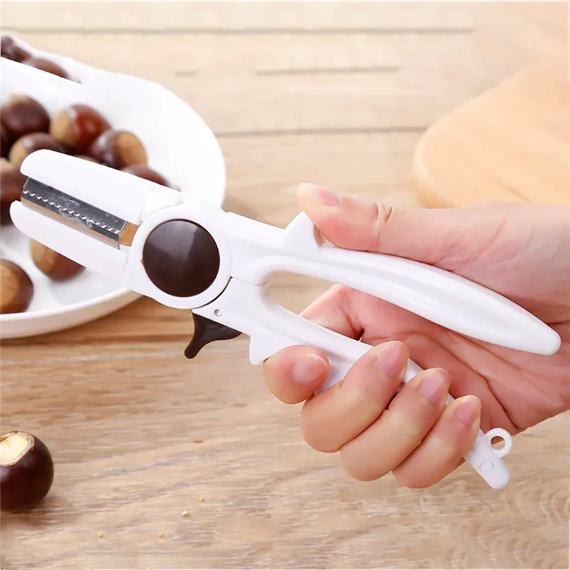 Multi-use Beer Opener Chestnut Bottle Opener Ginkgo Nut Sheller Kitchen Tools Kitchen Accessories Home Decor 30MR0101