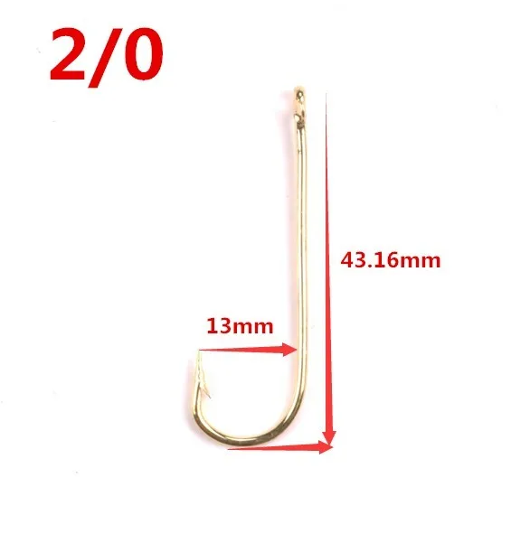 MIZUGIWA Long Shank Aberdeen Fishing Hooks Fresh Water Living Baits Hook Fish Jig Hooks PanFish Crappie Gold 100pcs - Цвет: Gold