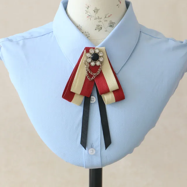 Formal Men Women Wedding Party Collar Shirt Ribbon Bow Tie Cravat