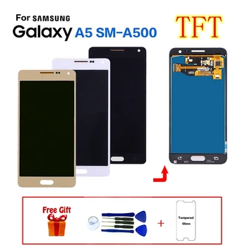 

TFT For Samsung Galaxy A5 SM-A500F LCD Display Screen replacement for Samsung SM-A500FU A500G A500M A5000 A5009 display module