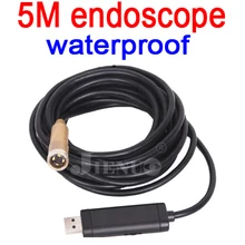 Free Shipping 10m Waterproof USB Endoscope 4 LED IP67 Weatherproof Borescope Inspection Mini Camera Mirror Without Retail video