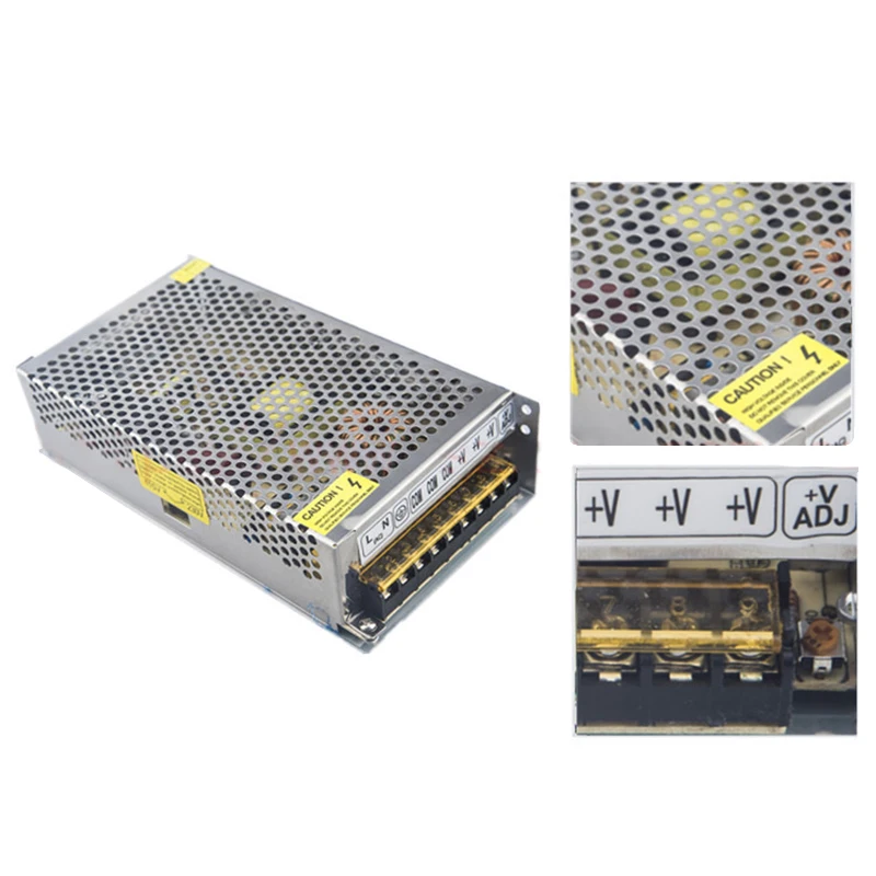 

AC DC Power Supply Adapter Transformer 220V to 12V 20A LED Driver Power Adapter For LED Strip light Switch Power Supply