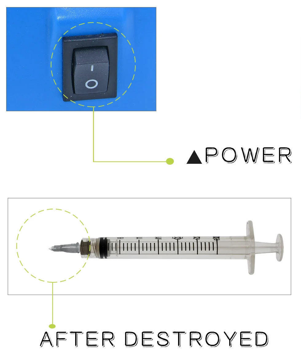 Игла для инсулина, плавильная игла небольшого размера, BD-320 игла для плавления, двойная защита от перегрева