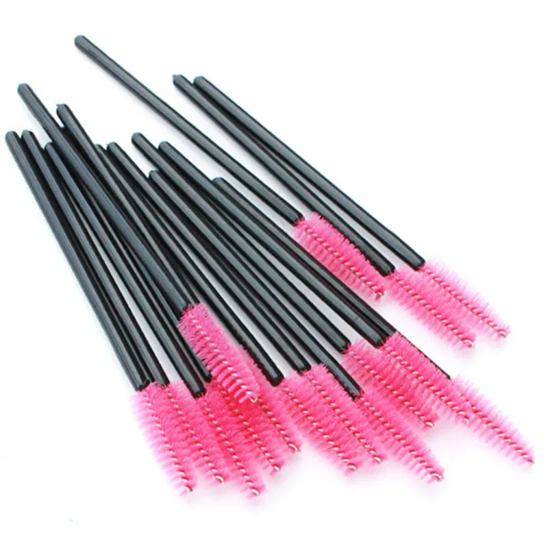 50pcs one off dispsable eyelash brush professional makeup brush mascara