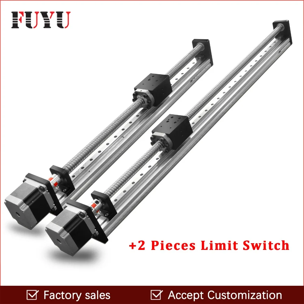 300mm Stroke Lead Linear Stage Actuator Ball Screw Motion Guide Slide