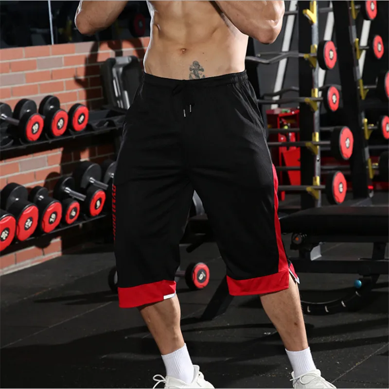 

YEMEKE Men Gyms Fitness Shorts Summer Casual Fashion Cool Short Pants Male Jogger Bodybuilding Workout Man Brand Sweatpants