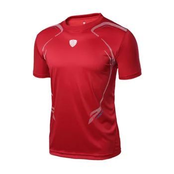 

Good! Male Summer Sport Running T-shirts Breathable Men Quick Dry T-shirts Sports Fitness Gym Shirt Tops 2018 New Rn