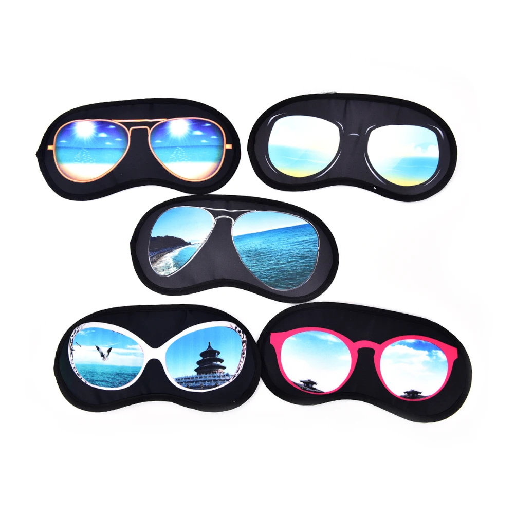 Relax Eye Mask Shade Cover Blindfolds High quality & inexpensive Eyepatch Shield Travel Sleeping Aid Color Random