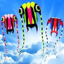free shipping high quality 3square meters trilobites kite with line ripstop kite factory large kite reel soft octopus kite show free shipping high quality 3square meters trilobites kite with line ripstop kite factory large kite reel soft octopus kite show