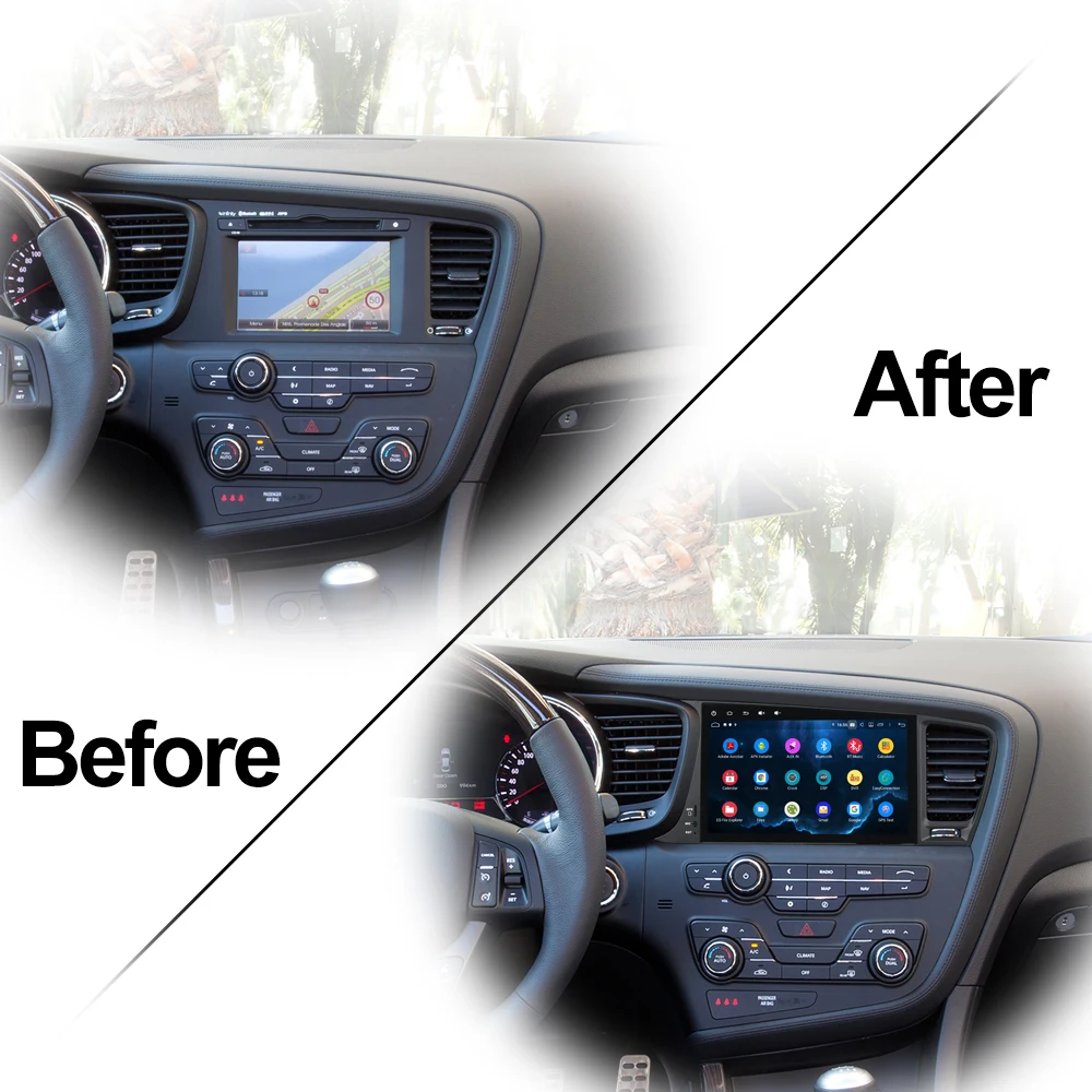 Owtosin " автомобиль радио Мультимедиа Видео плеер навигации gps Android 9,0 для Kia K5/Оптима 2011 2012 2013 автомобиль 4 Гб Оперативная память