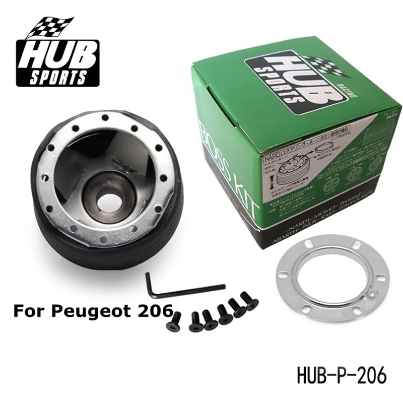 

Jdm STYLE BOSS KIT STEERING WHEEL HUB ADAPTER For Peugeot 206 Universal HUB-P-206