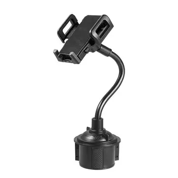 Universal Car Mount Adjustable Gooseneck Cup Holder Cradle for iPhone Samsung Huawei Xiaomi Cell Phones