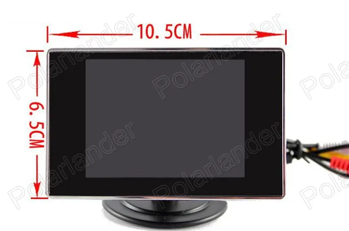 LCD Color Monitor para DVD Reverter prioridade