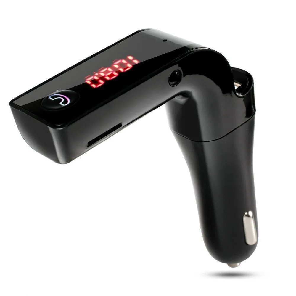 

Built-in Intelligent Bluetooth Car Kit Handsfree FM Transmitter Radio MP3 Player USB Charger & AUX USB To Mp3 Voiture Adapter H4