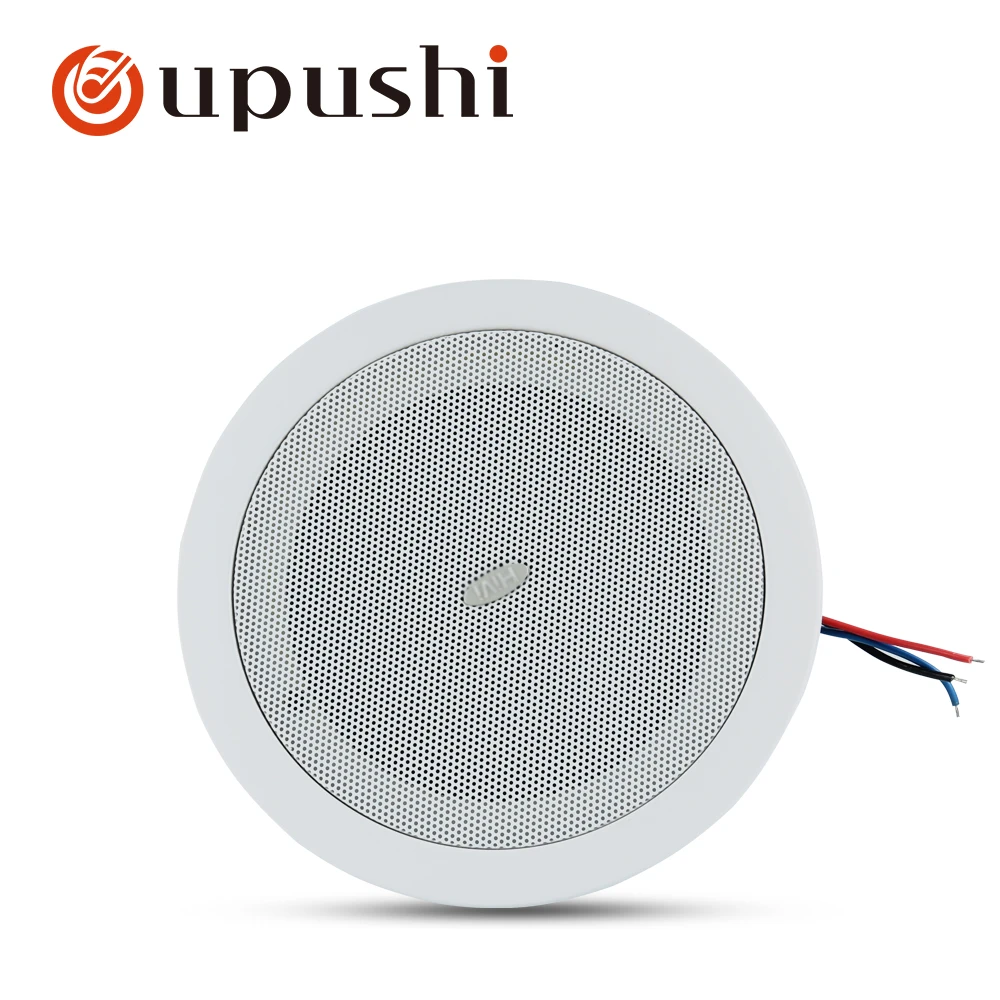 Oupushi TD206A водозащитный потолочный динамик настенный динамик s с задней обшивка крыши для ванной кухни PA системы