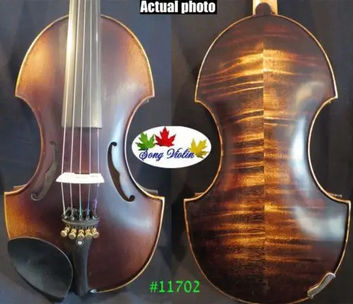 

Baroque style song Dark color 5 strings violin 4/4, Big sound #11702