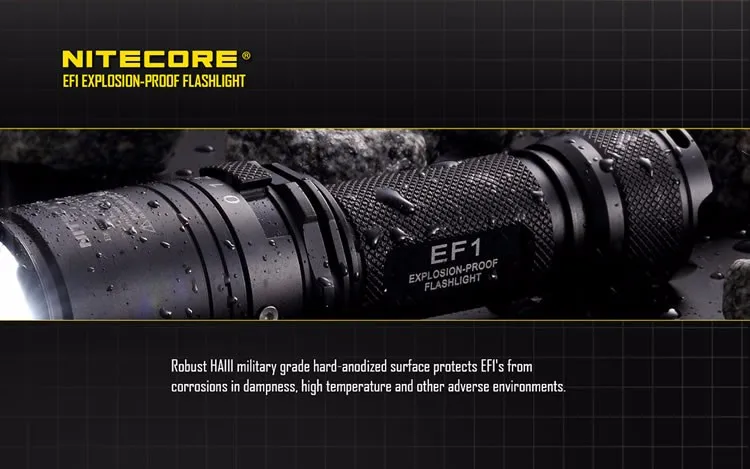 Desconto Ef1 830lm Explosão prova Nitecore Levou Lanterna Tática Protorch ex d ii c t5 gb Indústrias Perigosas Incluindo Terra 11 Cheap Lanternas