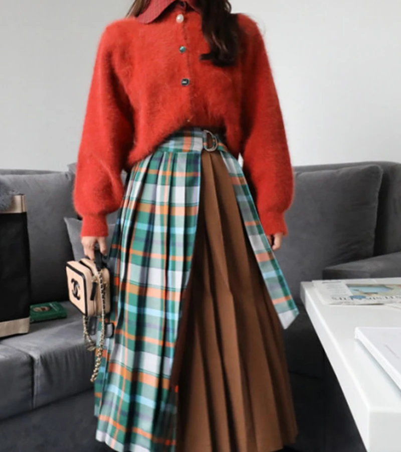 RUGOD Осенне-зимняя обувь Алмазный Кнопка Темперамент Модный бархатный толстый свитер свитер; кардиган; пальто женский Кардиган большого размера