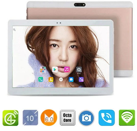 

Free shipping Newest 10 inch Tablet PC Android 6.0 Octa Core 3G 4G Lte 4GB RAM 64GB ROM 8.0MP Dual SIM Card IPS GPS tablet PC 10