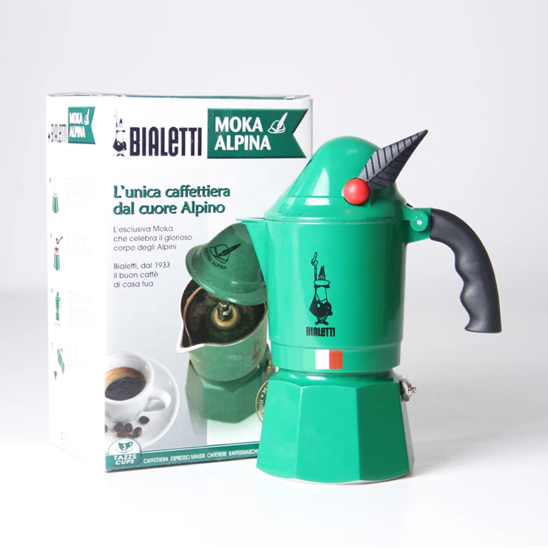 Bialetti than joy, mocha pot Alpina 