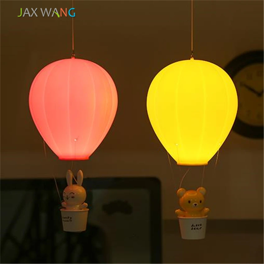 

Cute Teddy Bear Hot Balloon LED Night Light Remote Control Child Bedroom Little Night Lamp Birthday Present Christmas Present