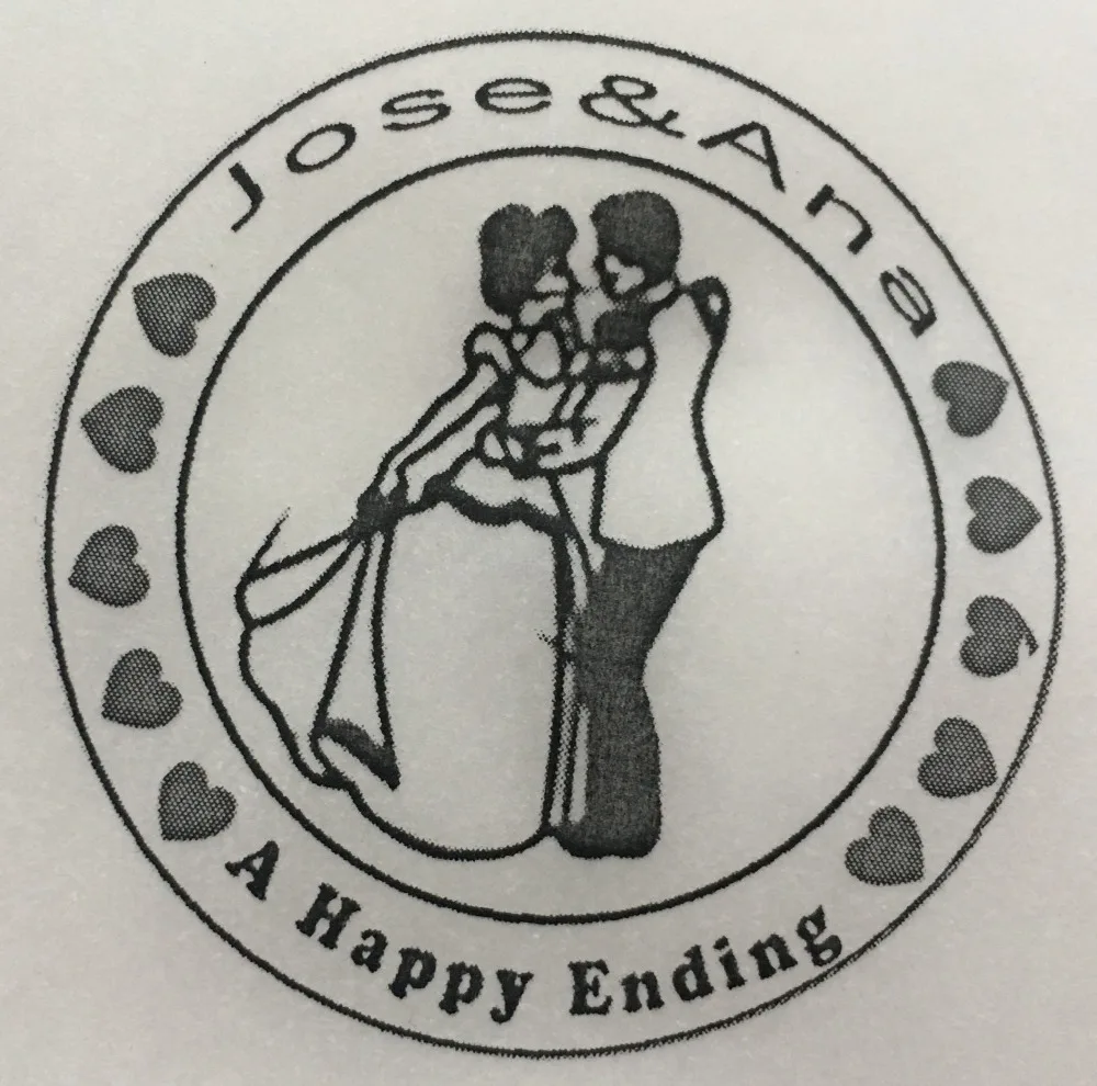 45/50 мм изготовленный на заказ Самостоятельная Заправка чернилами светочувствительное уплотнение штампа персонализированная печать для свадебного приглашения карты