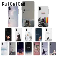 Ruicaica Ariana Grande God is a woman DIY печать рисунок чехол для телефона для iPhone 8 7 6 6S Plus X XS MAX 5 5S SE XR 10 Чехол