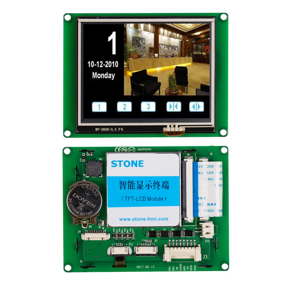 

3.5" TFT Display In LCD Modules With Wide Applications In Industry