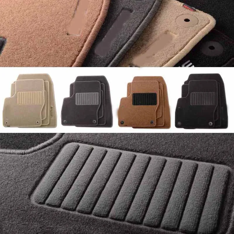 Solid Nylon Auto Odorless Floor Mats Liner Carpet Fitted For Porsche Cayenne