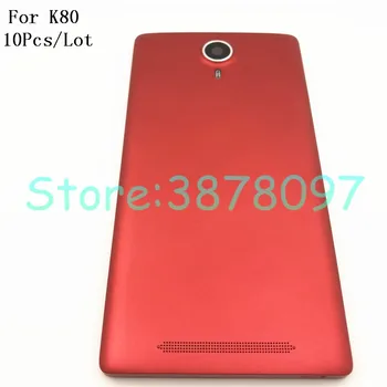 

10Pcs/Lot High Quality New Battery Back Cover For Lenovo K80 K80M Housing Case With Power Volume Buttons With Logo