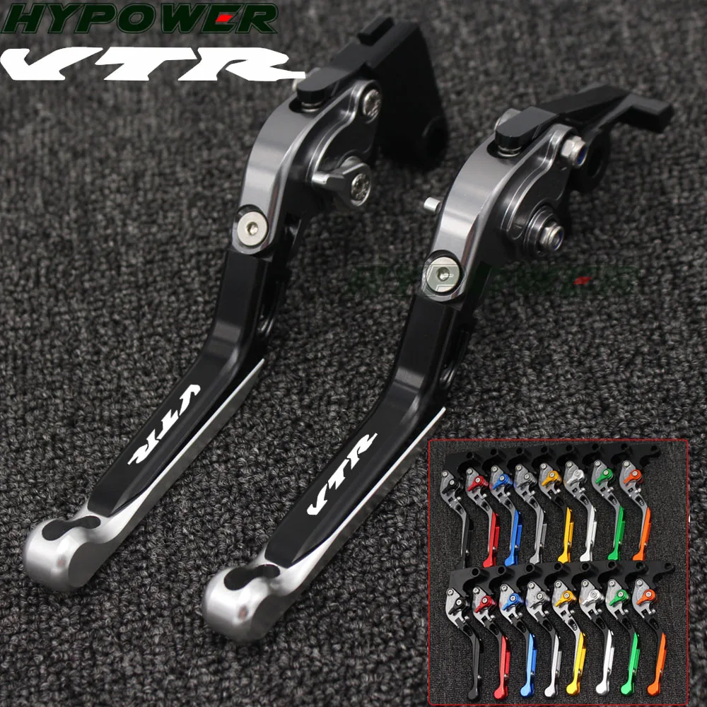 

!Logo VTR For Honda VTR1000F / FIRESTORM VTR 1000 F 1998 1999 2000 2001 2002 2003 2004 2005 CNC Motorcycle Brake Clutch Lever