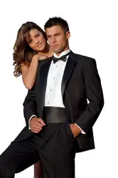 Мужские костюмы с брюками для свадьбы смокинг черная одежда жениха 2019