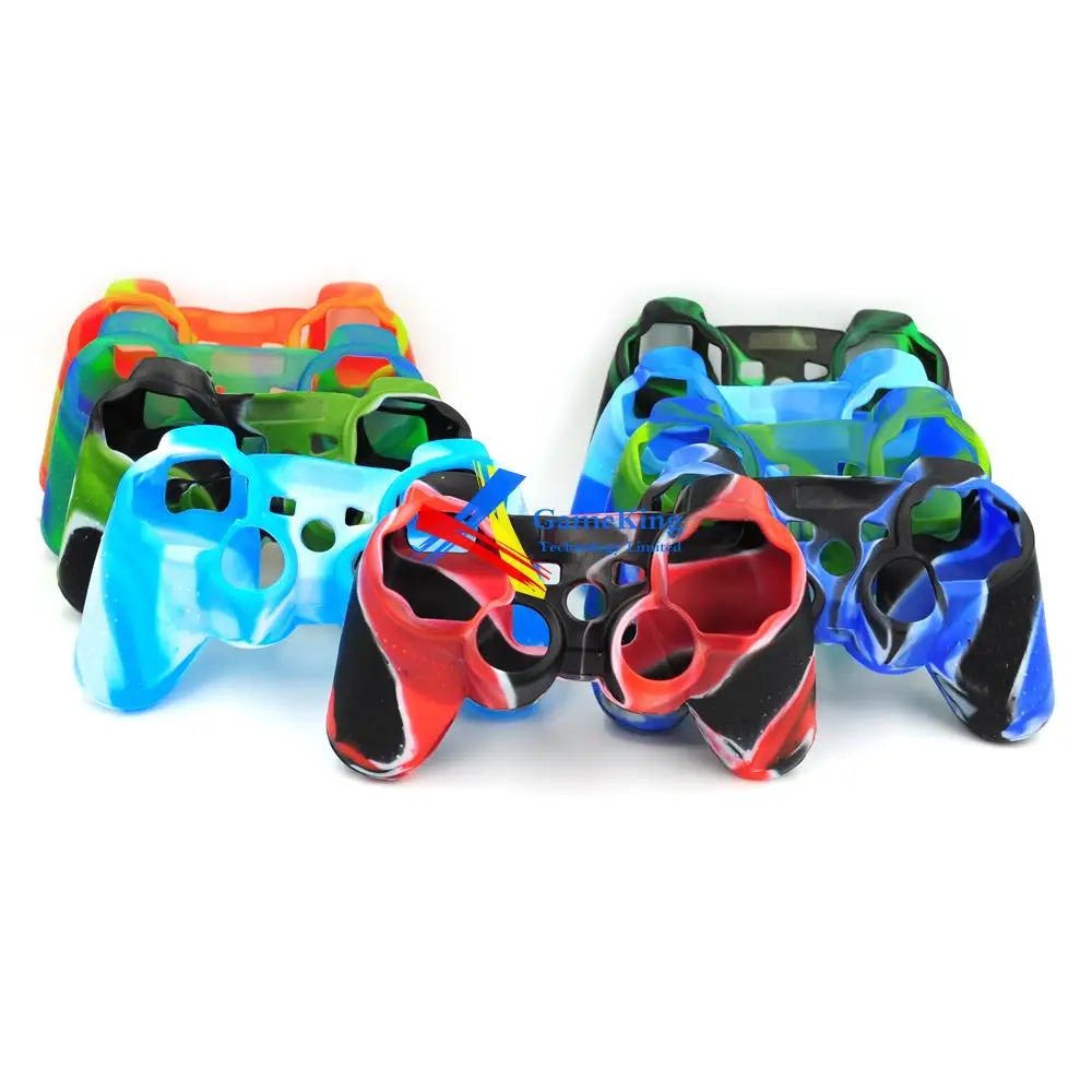 Silicone gel rubber case skin cover for playstation 3 ps3 controller 9