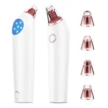 Черная головка для удаления ухода за кожей всасывающие поры вакуумные поры, акне очищающее средство против прыщей лица инструмент для удаления черных точек экстрактор