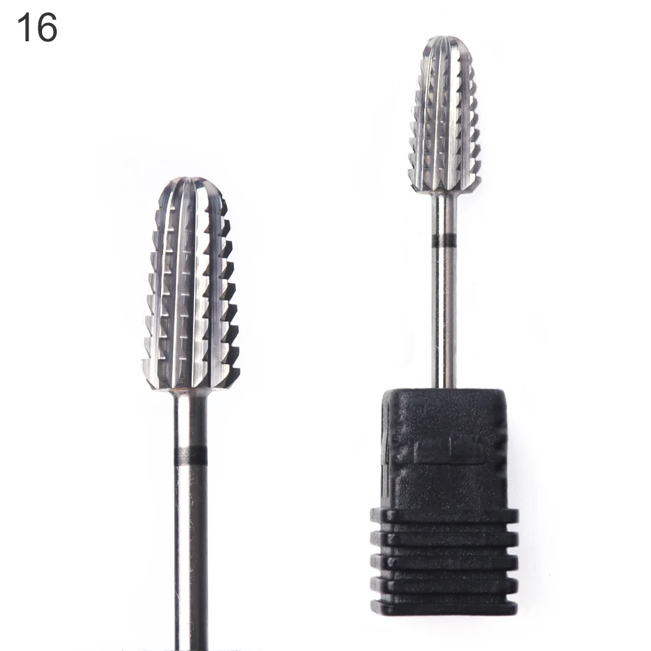 1pcs Cutter For Manicure Tungsten Carbide Burrs Nail Drill Bits Milling Machine Electric Rotary Nail Drill Accessories JI1014 - Цвет: 16