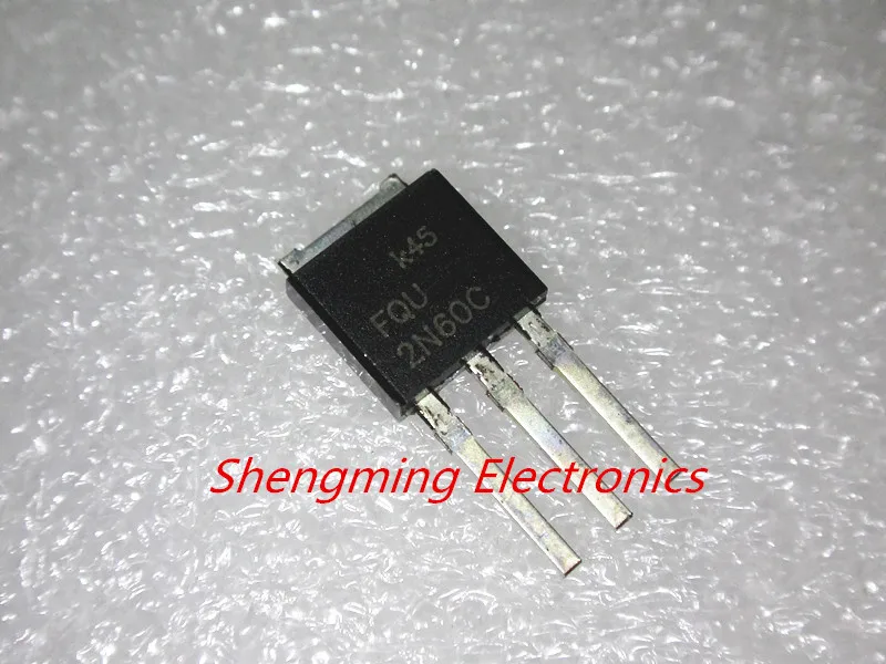 

1000pcs FQU2N60C 2N60C 2N60 TO-251 Mosfet Transistor