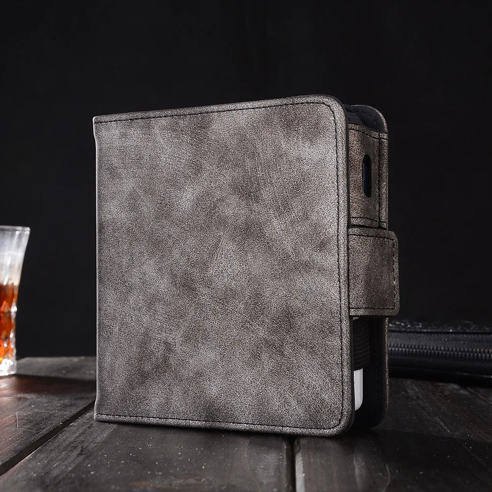 

5 Colors Retro Matte Protective Case for iQOS PU Leather Case Box Card Holder Pouch Bag for iQOS Electronic Cigarettes