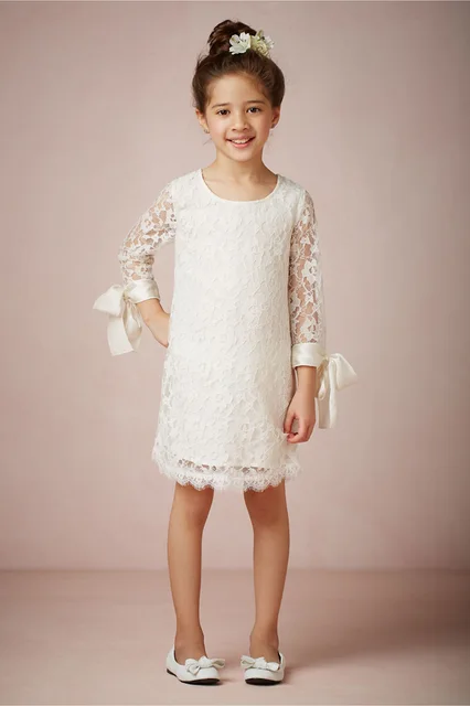 lace flower girl dresses