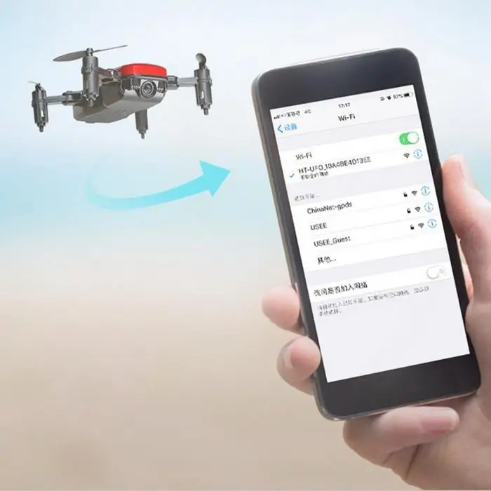 10 минут Fly wifi 2.0MP HD камера складной FPV мини RC Дрон для дрона на радиоуправлении Профессиональный Квадрокоптер